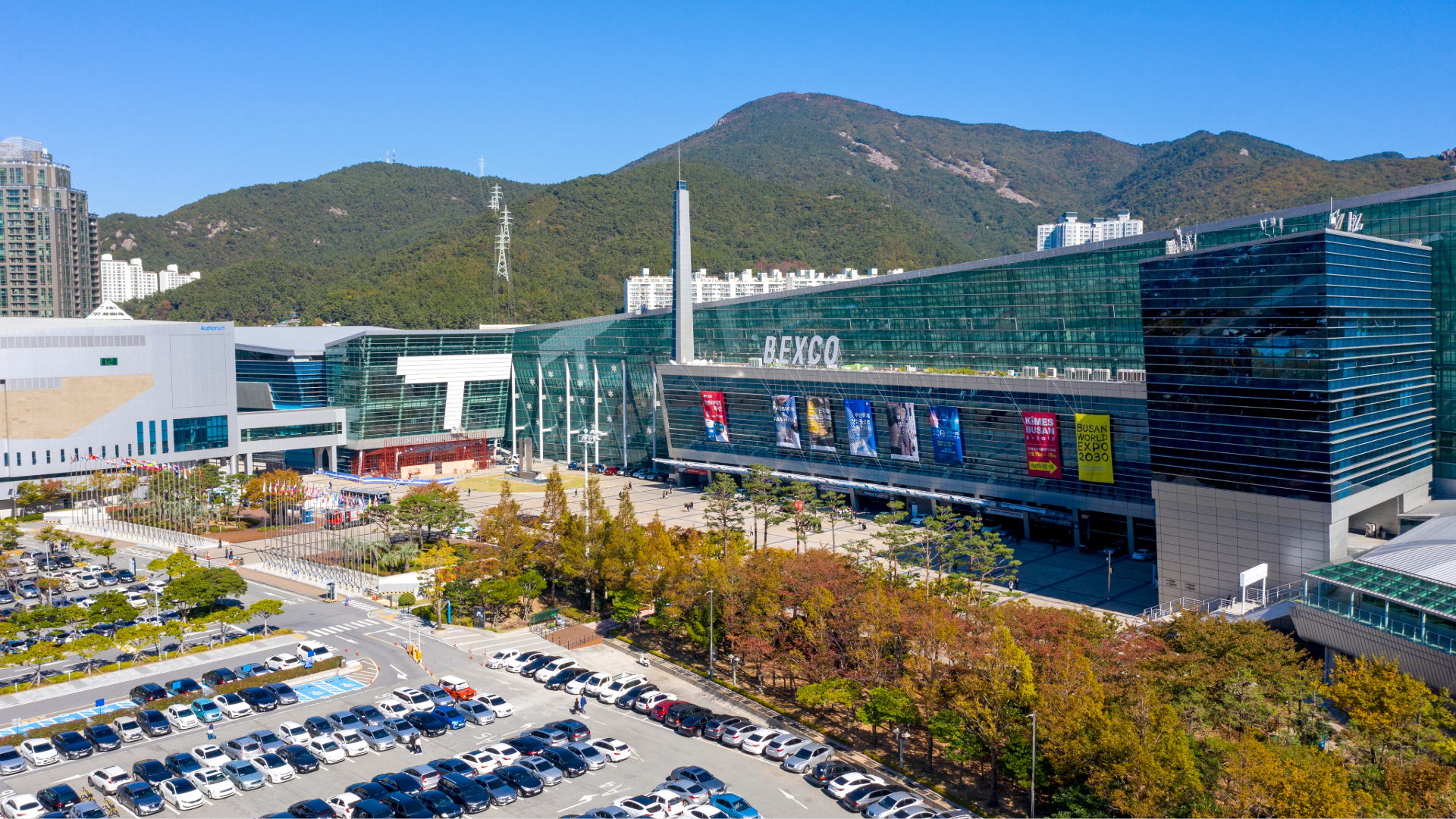 BEXCO exhibition and convention center exterior