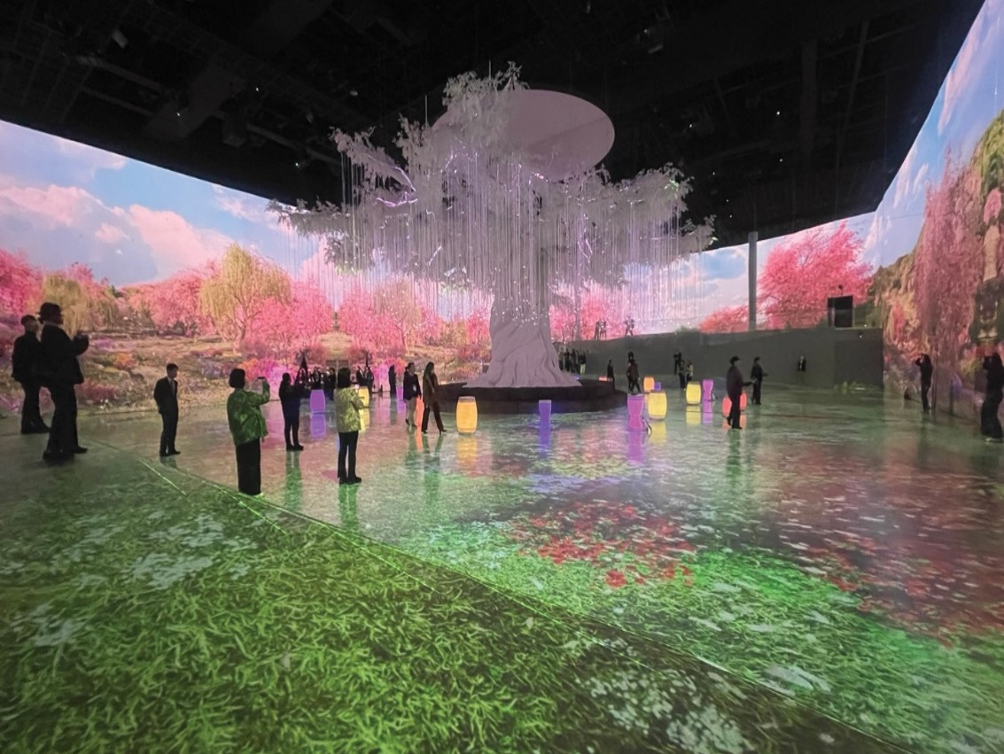Flashback Gyerim — immersive media art experience in Gyerim forest